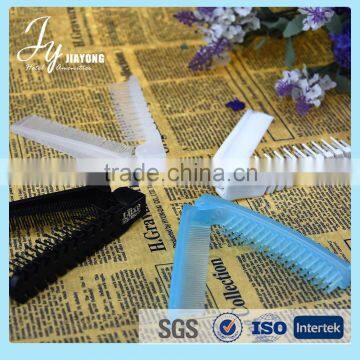 High quality plastic comb beautiful star hair straightener comb