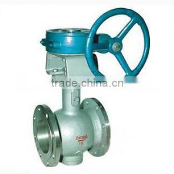 Double Eccentric half ball valve