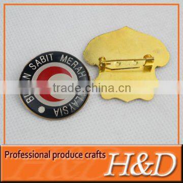 China 2013 Best selling cheap tin button badge with printed logo