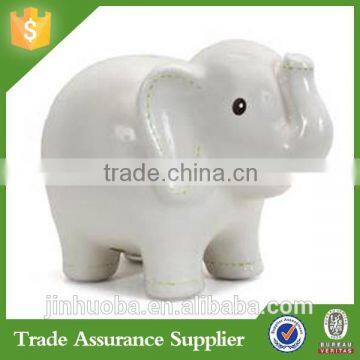 Hi-Q Customize Resin Elephant Piggy Bank Money Boxes Home Decoration