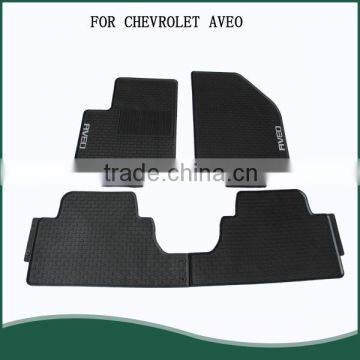 factory wholesale rubber car mat for chevrolet AVEO cars