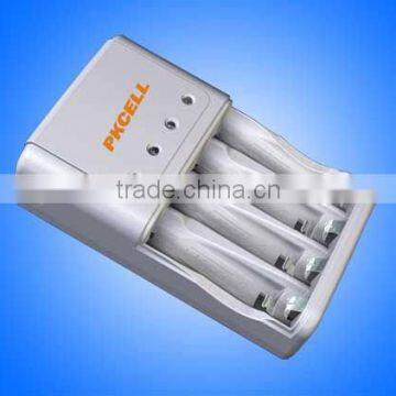 battery charger for AA/AAA Ni-MH/Ni-Cd battery and 1pcs 9V battrey