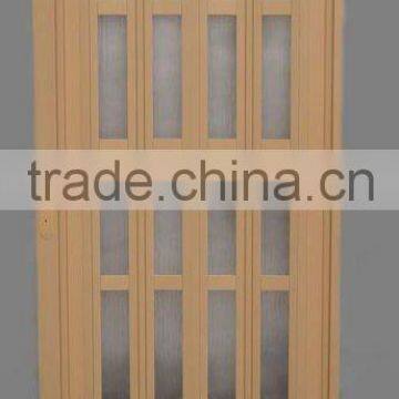 Plastic door decoration panel/Bathroom PVC folding door