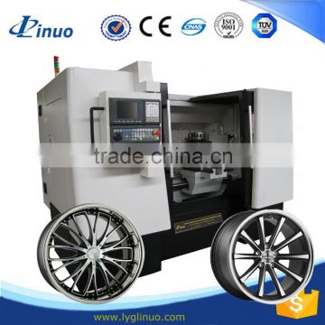 LCK87W alloy wheel repair equipment in lathe