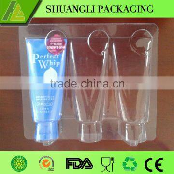 transparent cosmetic packaging box