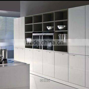 Customized White High Gloss Kitchen Cabinet photo-1