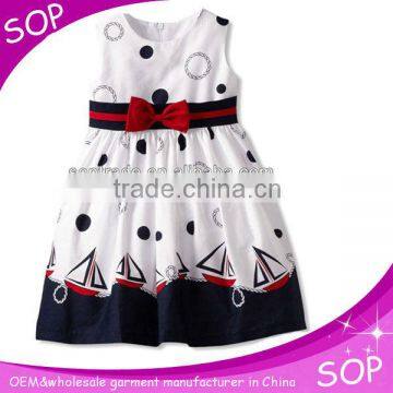 Black and white cute girl party wear western dress