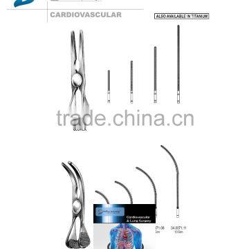 Cardiovascular Clamps, Atrauma Bulldog Clamps, Atrauma Hemostatic Forceps