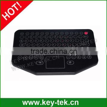 IP65 all-in-one industrial membrane keyboard with back light