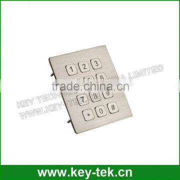 2016 New IP65 Wholesale USB PS2 Metal Numeric Keypad photo-4