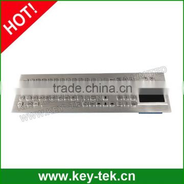 Metal Long Stroke Key board with Numeric Keypad and Touch pad