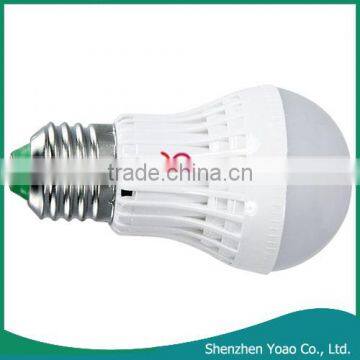E27 3W 270LM 6050-6700K White Light Eco-friendly Plastic LED Light Bulb photo-5