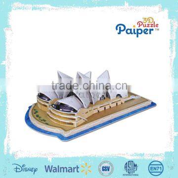 Paiper 3d paper puzzle china import toys