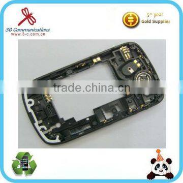 plastic cover for Blackberry Curve 8520 middle cover for blackberry BB 8520 middle frame