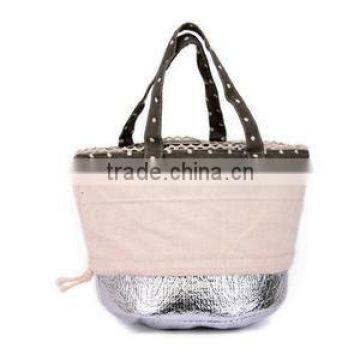 2015 Popular Canvas Cooler Bag With Customized Logo for Insulate photo-3