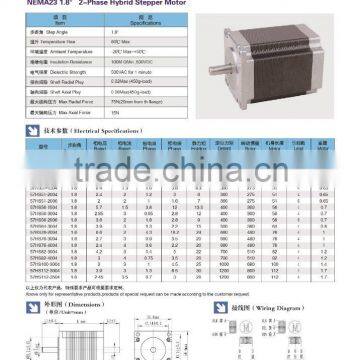 High Torque Nema 23 CNC Stepper Motor 114mm 425oz.in/3Nm CNC Mill Lathe Router photo-5