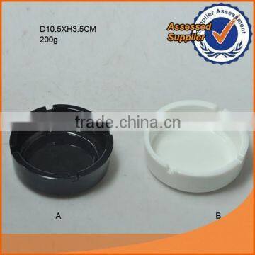 Nice white/black round glass ashtray in different sizes                        
                                                Quality Choice