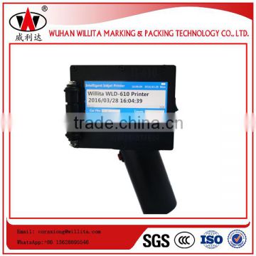 Automatic Industrial Digital handheld high resolution Spurt coding machine