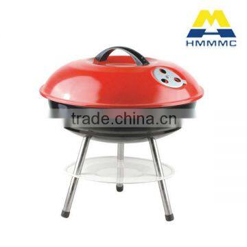 Classic Apple Shaped BBQ Grill - Charcoal Barbecue