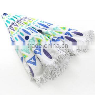 Large Round Peshtemal Turkish Beach Towel From Designer Manufacturer photo-2