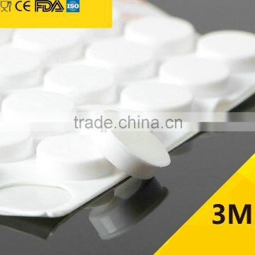 Special Offer 16*5mm Hemispherical Clear 3M Self-adhesive Silicone Rubber Feet Bumper Pads photo-3