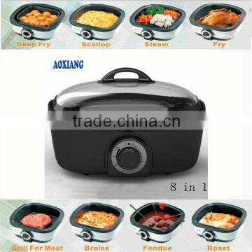 square economical electric cooker fryer