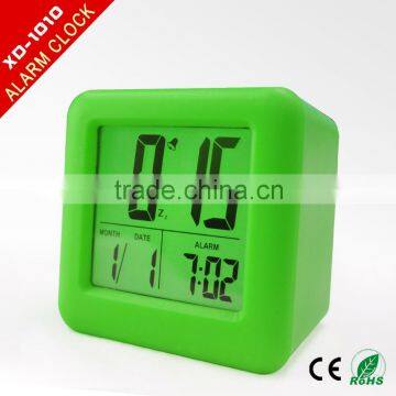 Puning Silicone Alarm Clock,Kitchen Clock,Calendar Clock With LCD Screen photo-4