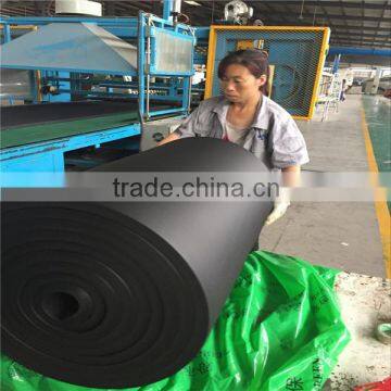 the high quality thermal insulation materials rubber foam sheet