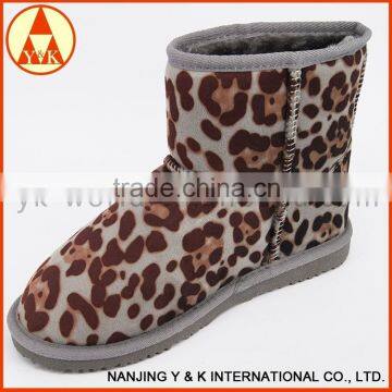 Good quality professional ball peen high heel women snow boots