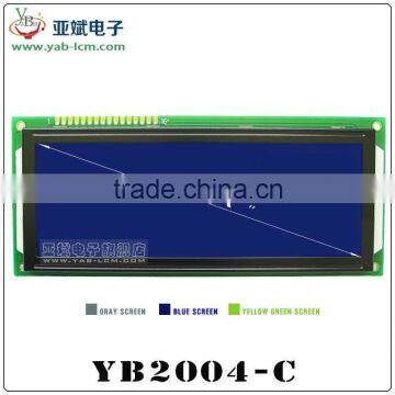 STN Blue Transmissive Negative COB Character 20X4 LCD module                        
                                                Quality Choice