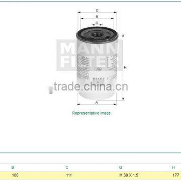 MANN LB1374/2 SPIN-ON Air/oil Sep. Boxes for KYUNGWON AIRBOY 20