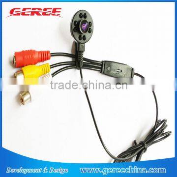 popular PAL/NTSC 600TVL 170 degree wide angle night vision color video mini FPV CCTV camera