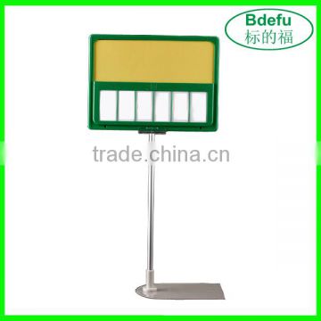 Plastic Price Label Stand Price Display Rack for Supermarket