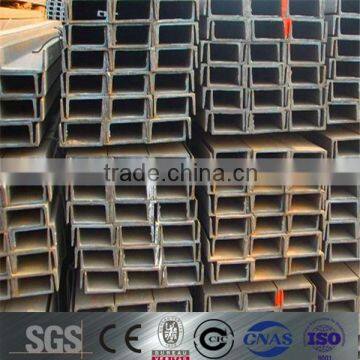 hot rolled u channel steel bar, Q235,A36 ss400 /channel steel price