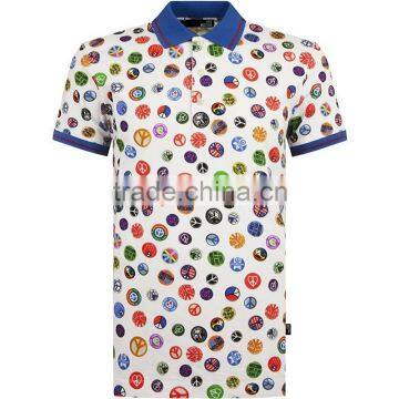sublimation high quality Wholesale designs men polo shirt