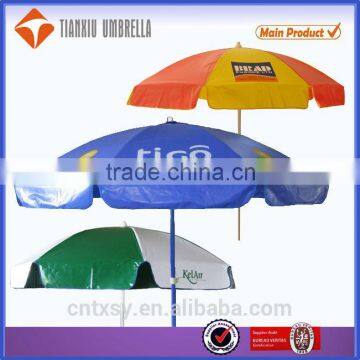 promotional PVC parasol beach umbrella