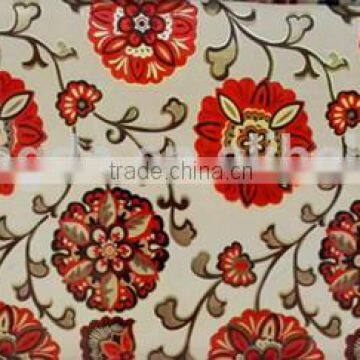 3D laser tablecloth pvc tablecover beautiful design with flowers