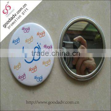 Decorated pocket mirrors/travel set cosmetic mirror/metal hand mirror                        
                                                Quality Choice