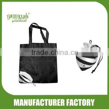 Hot sale fish polyester tote folding bag