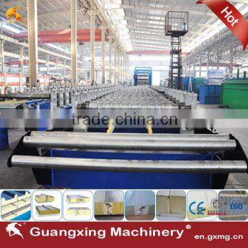 For Russian market Mineral wool sandwich panel line