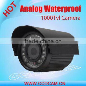 Security product cmos 1000 tvl analog waterproof cctv camera system outdoor