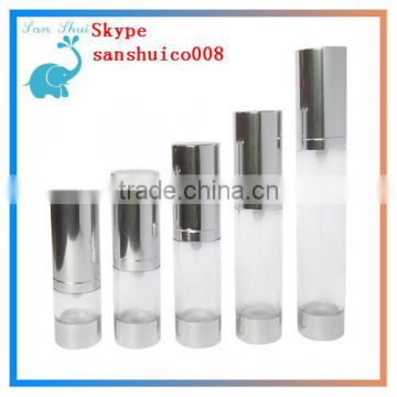 luxury cosmetic airless pump bottle,empty acrylic lotion bottle,airless bottle