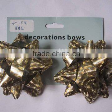 Star bow, PP ribbon bow