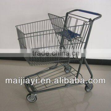 MJYI-supermarket cart and shopping trolley (good quamlity , any color child seat)