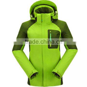 Interchange ski jacket with waterproof winproof warm keeper breathable ski jacket women