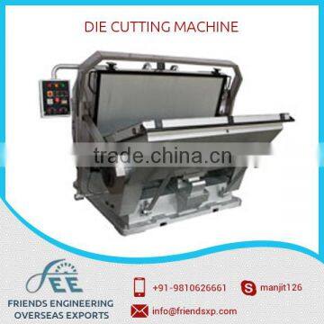 Best Quality Popular Design Paper Die Cutting Machine for Quick Processing