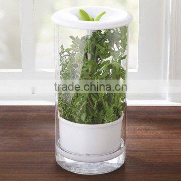 Glass Fresh Herb Keeper, fresh herb storage, fresh herb jar