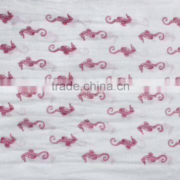 Lizard Printing Small Quantity on Sale Scarves Cotton 2015 photo-3