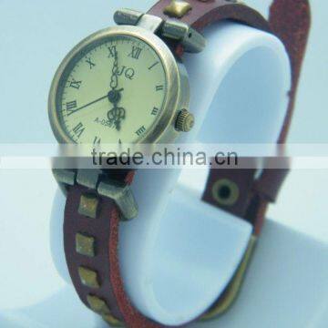 2013 leather watch square nail watch