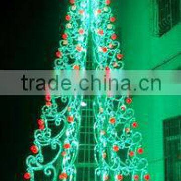 Outdoor Decoration Holiday Led Decoration Lights Led Christmas Trees with Star